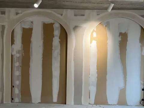 Construction cloison décorative Sundgau