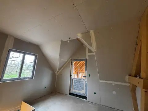 Pose cloisons rampantes Ruederbach