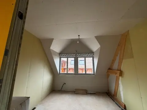 Pose cloisons rampantes Ruederbach